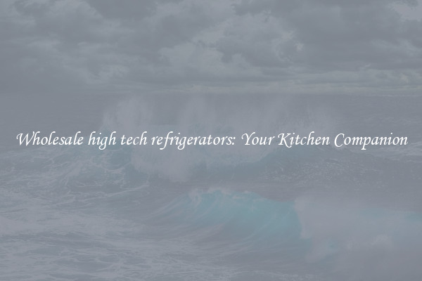 Wholesale high tech refrigerators: Your Kitchen Companion