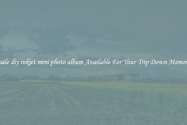 Wholesale diy inkjet mini photo album Available For Your Trip Down Memory Lane